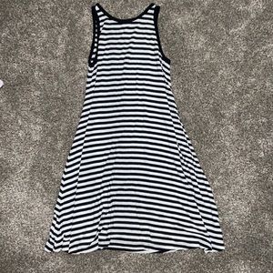 Striped flowy dress
